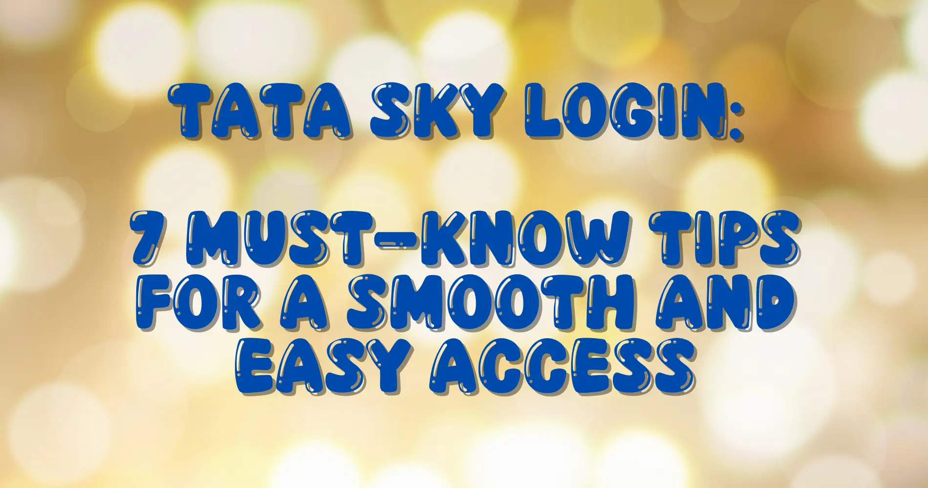 tata sky login