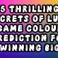 luck game colour prediction