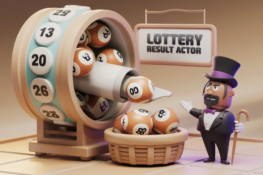 lottery result actor